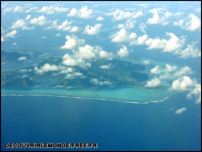 Polynesie Francaise/images/Ile de HUAHINE 34 vue aerienne	